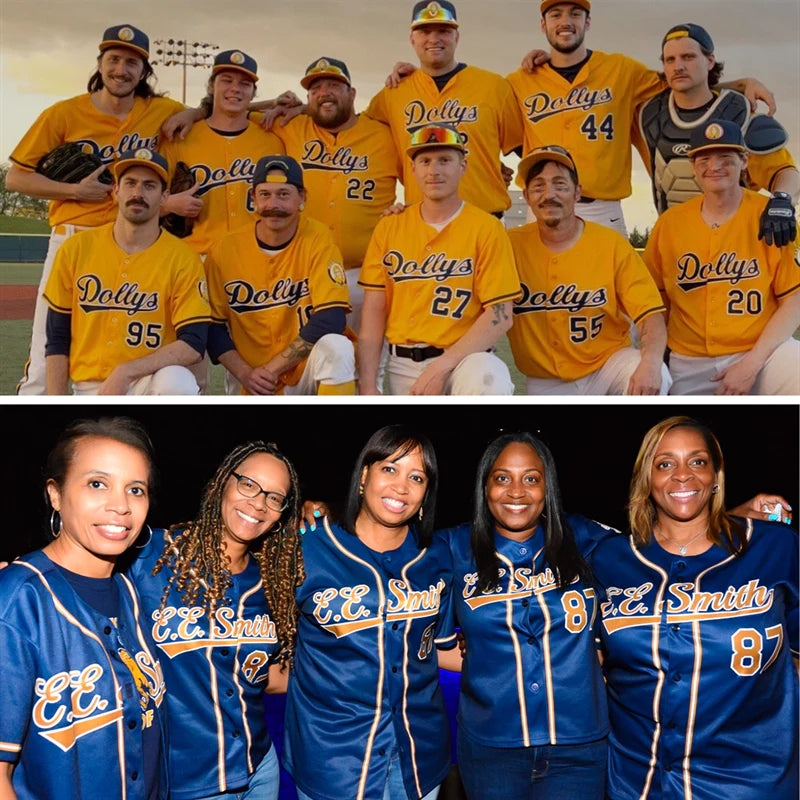 Custom White Navy-Orange Classic Style Authentic Baseball Jersey