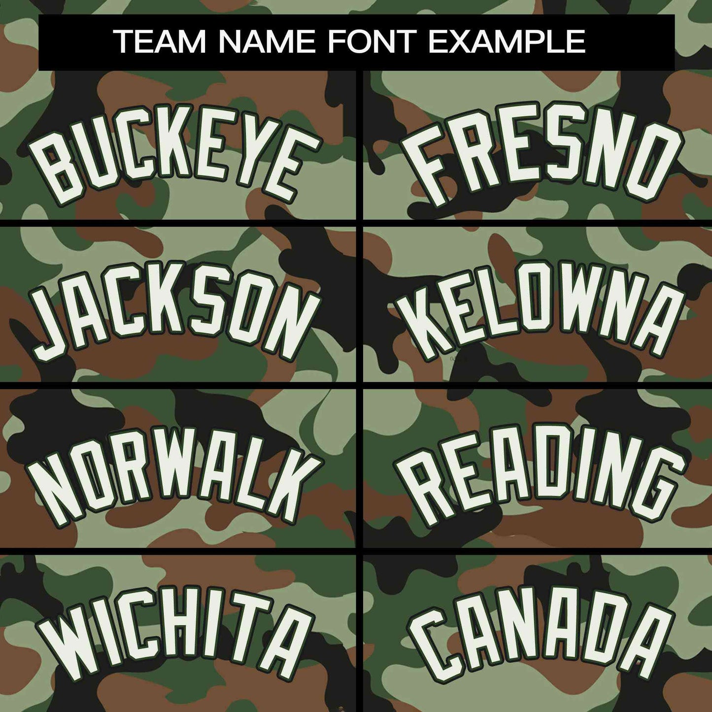 Custom Camo White Green-Black Authentic Baseball Jersey