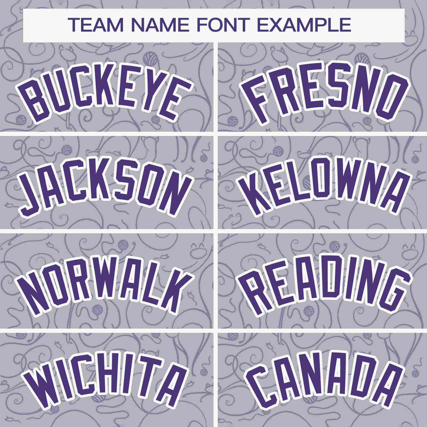 Custom Gray Purple Line Art Graffiti Pattern Design Authentic Baseball Jersey