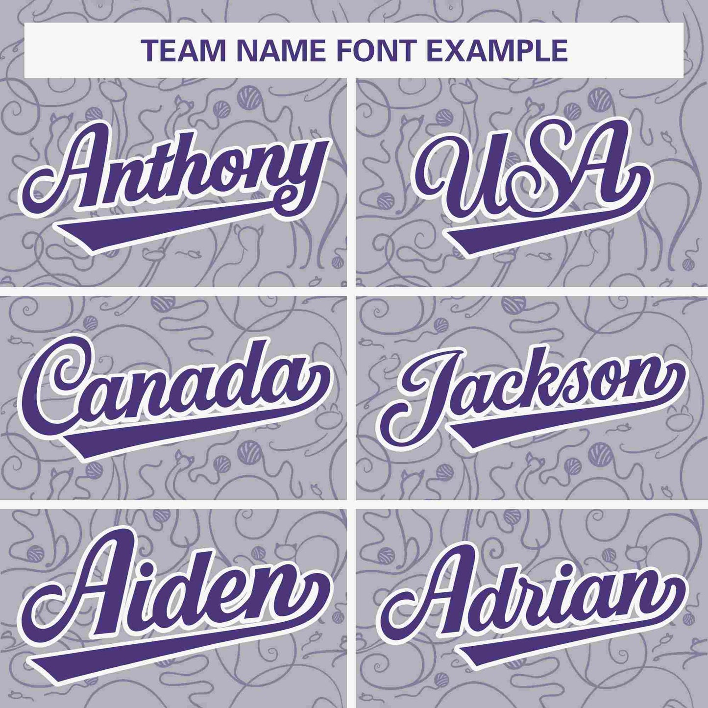 Custom Gray Purple Line Art Graffiti Pattern Design Authentic Baseball Jersey