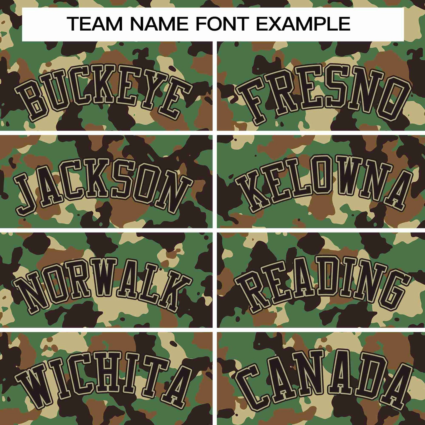 Custom Khaki Green-Brown Camo Fashion Authentic Sleeveless Baseball Jersey