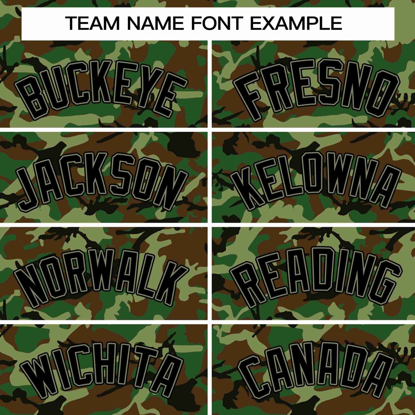 Custom Brown Green-Black Camo Fashion Authentic Sleeveless Baseball Jersey