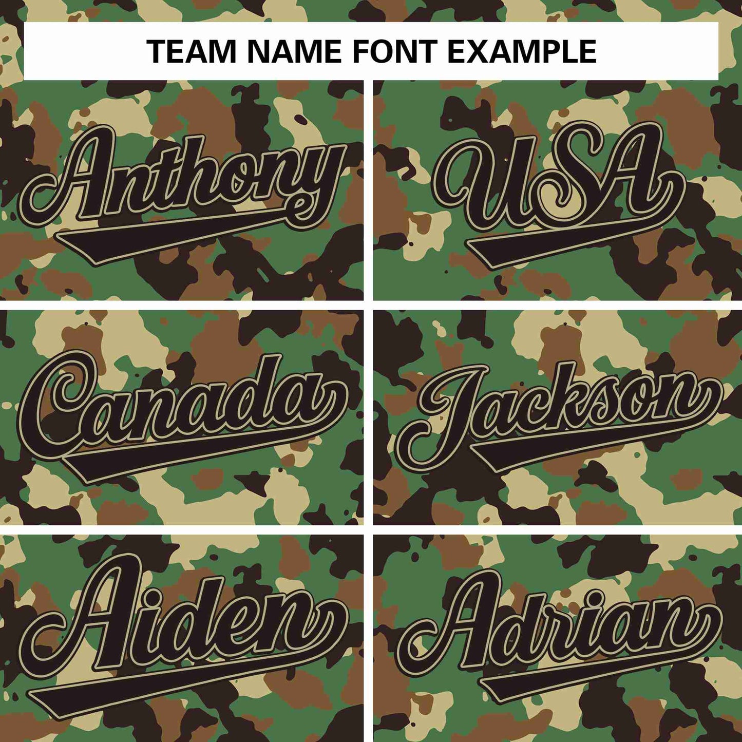 Custom Khaki Green-Brown Camo Fashion Authentic Sleeveless Baseball Jersey