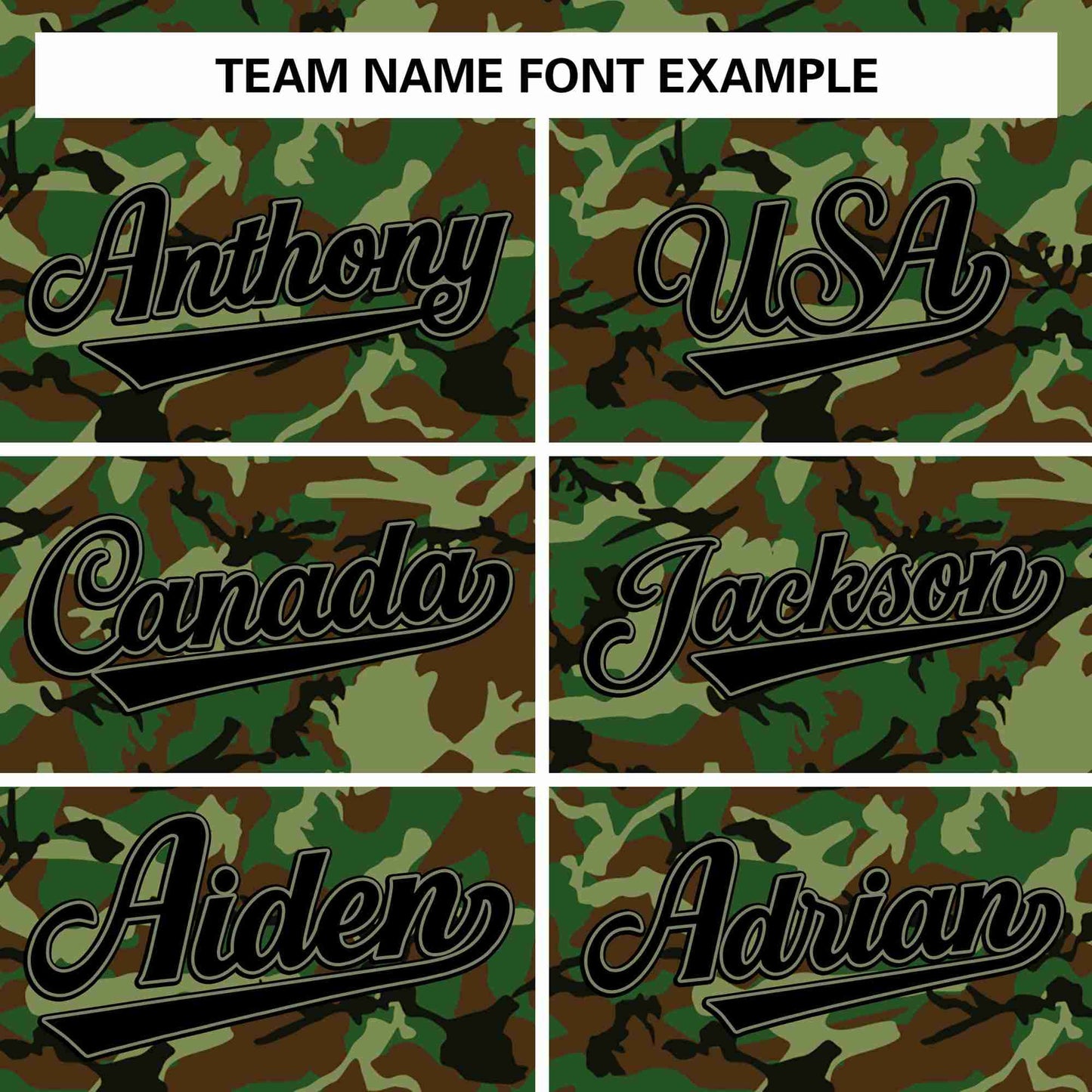 Custom Brown Green-Black Camo Fashion Authentic Sleeveless Baseball Jersey