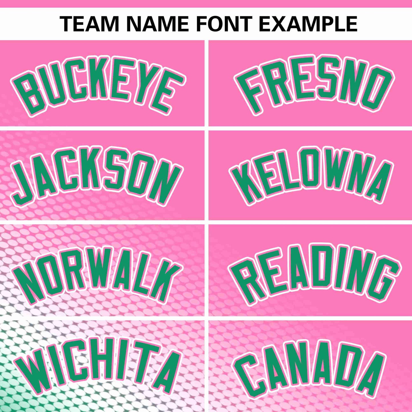 Custom Pink Kelly Green Tiny Spot Gradient Fashion Authentic Baseball Jersey