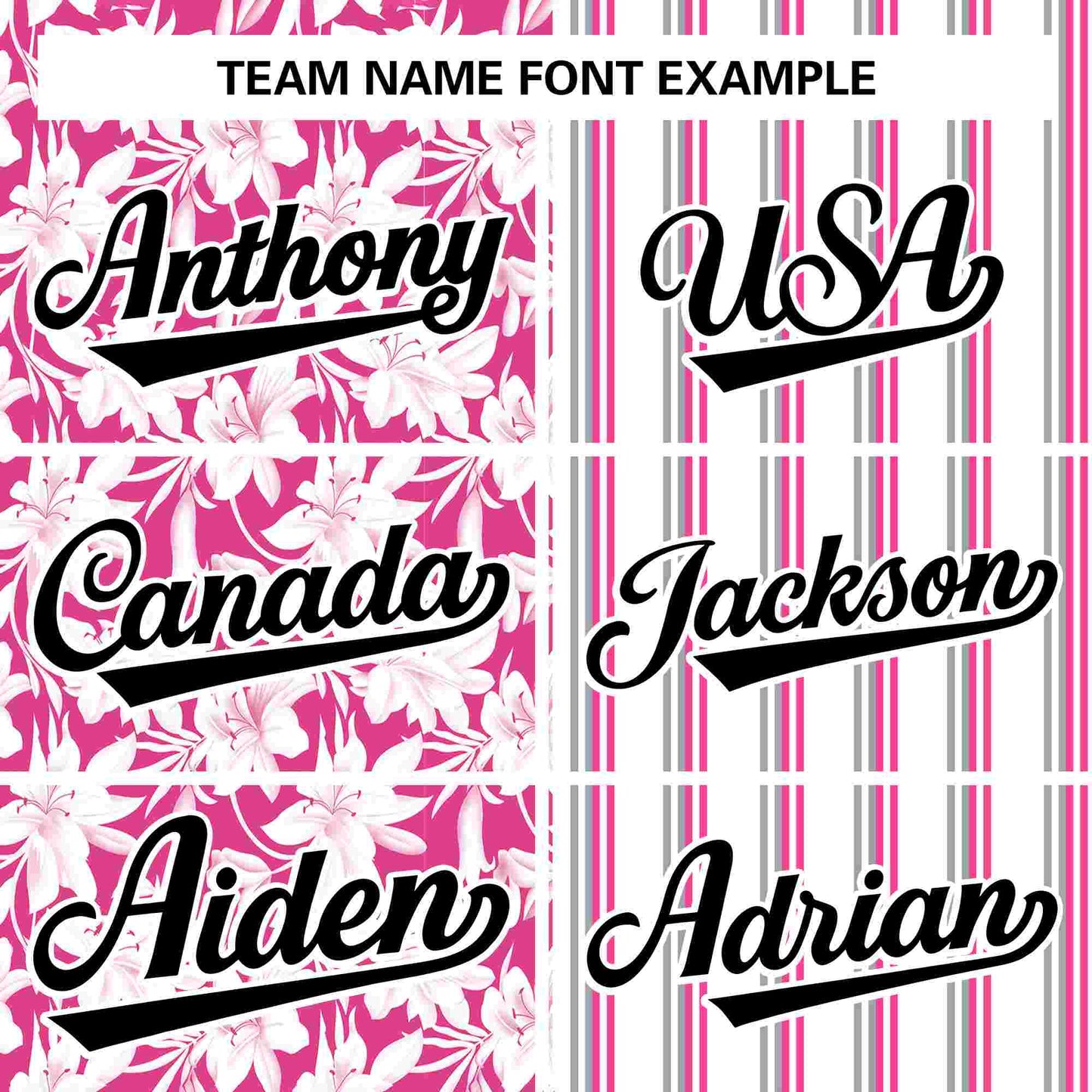 Custom White Pink Hawaii Tropical Flower Stripe Fashion Baseball Jersey