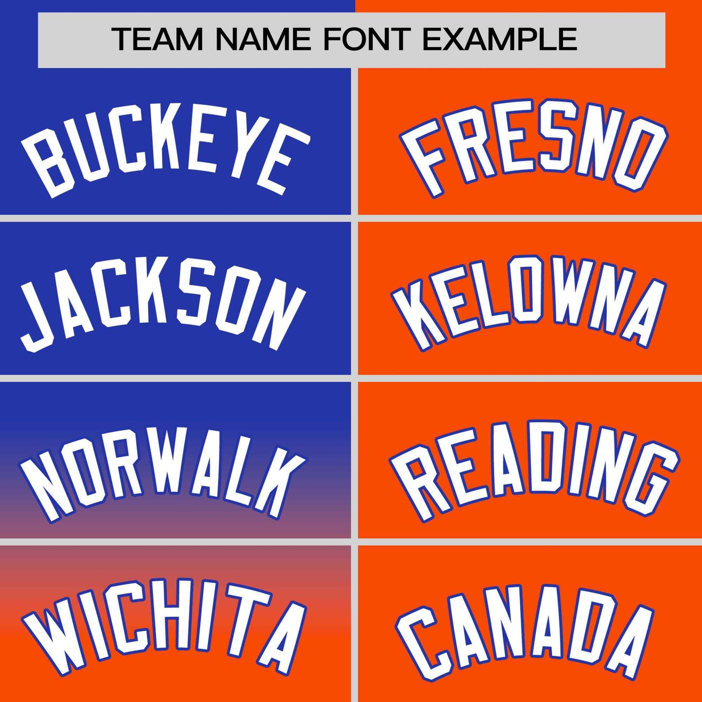 Custom Orange Royal Personalized Half Gradient Design Authentic Baseball Jersey