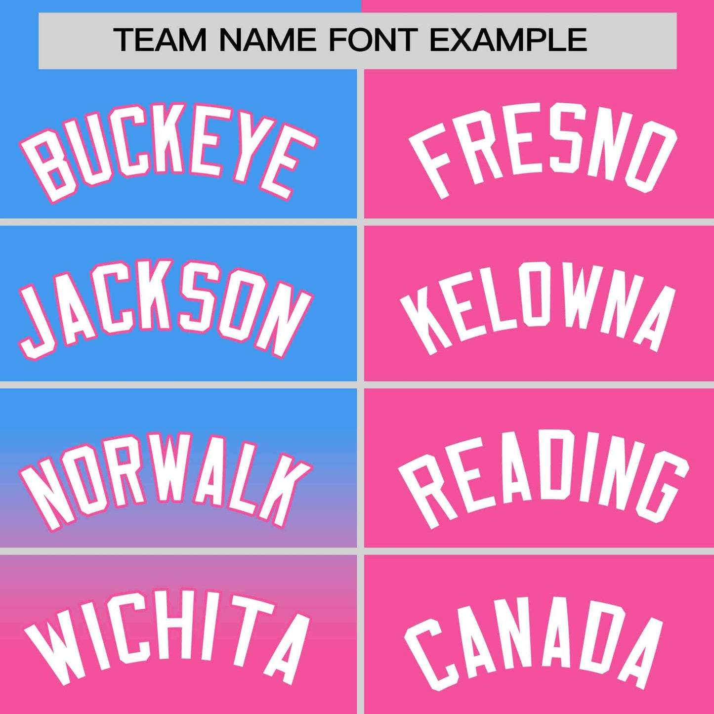 Custom Pink Powder Blue Personalized Half Gradient Design Authentic Baseball Jersey