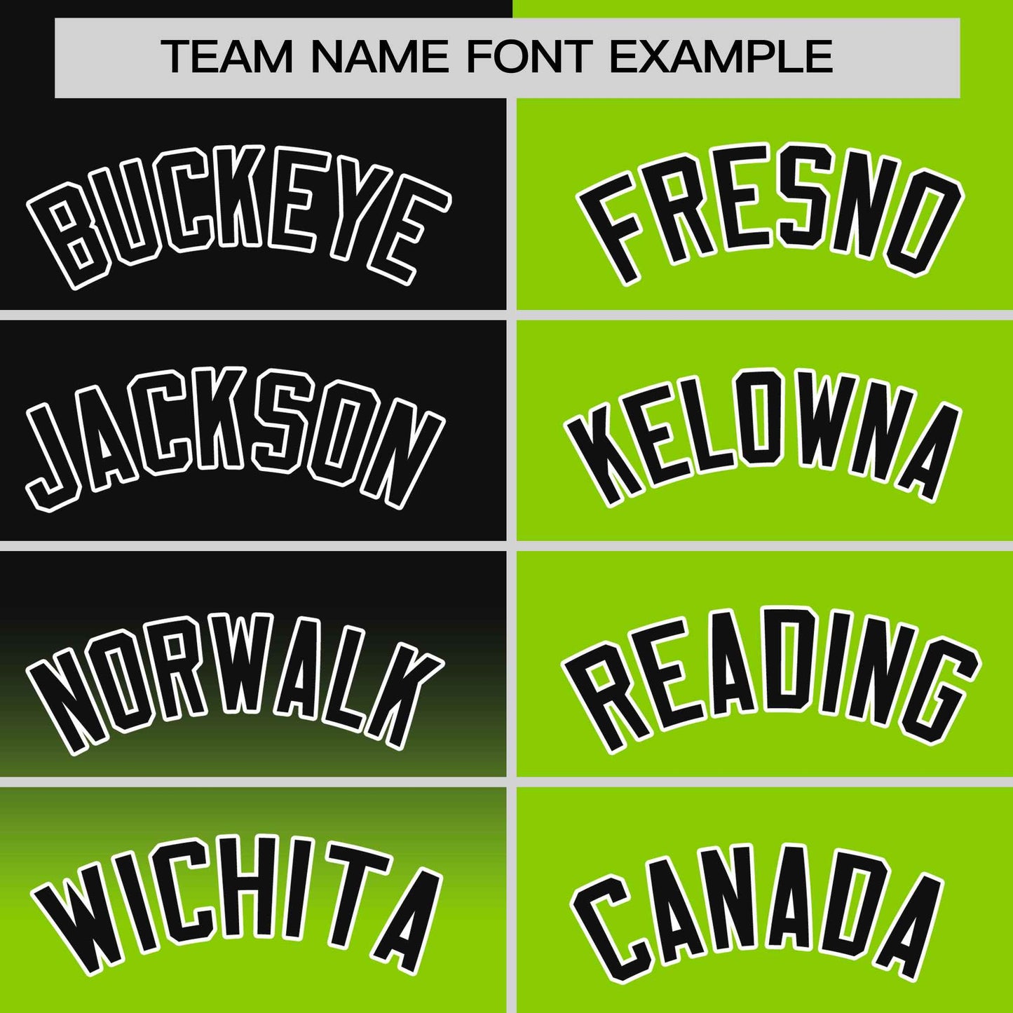 Custom Neon Green Black Personalized Half Gradient Design Authentic Baseball Jersey