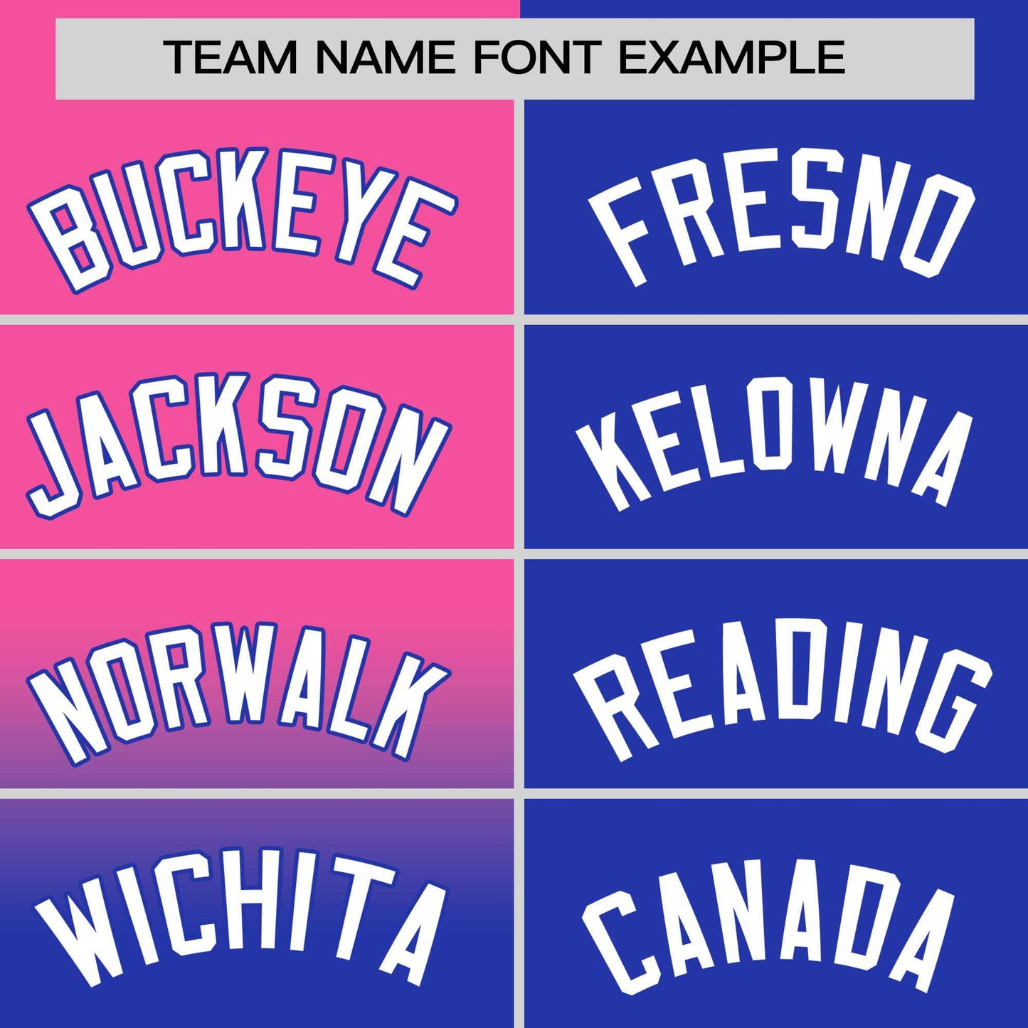 Custom Royal Pink Personalized Half Gradient Design Authentic Baseball Jersey