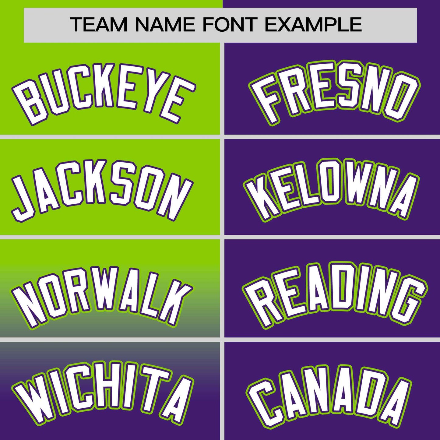 Custom Purple Neon Green Personalized Half Gradient Design Authentic Baseball Jersey