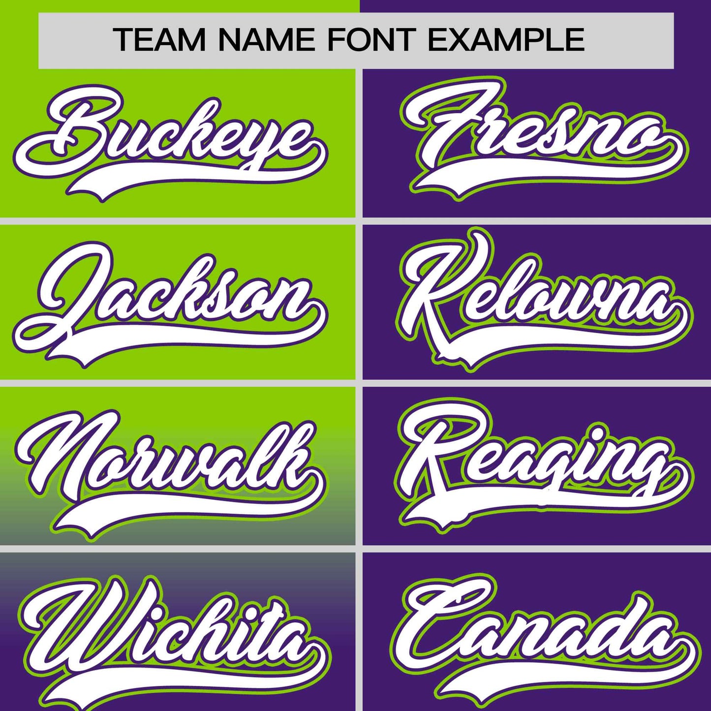 Custom Purple Neon Green Personalized Half Gradient Design Authentic Baseball Jersey