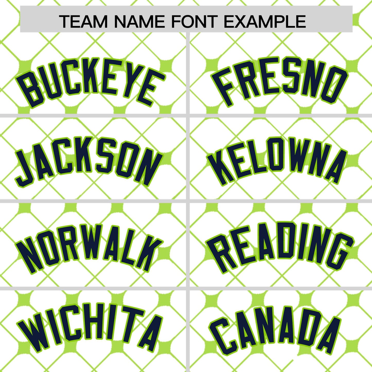 Custom White Navy-Neon Green Personalized Plaid Design Authentic Baseball Jersey