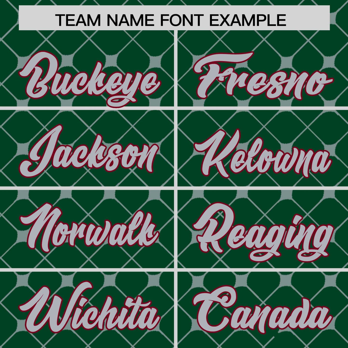 Custom Green Crimson-Gray Personalized Plaid Design Authentic Baseball Jersey