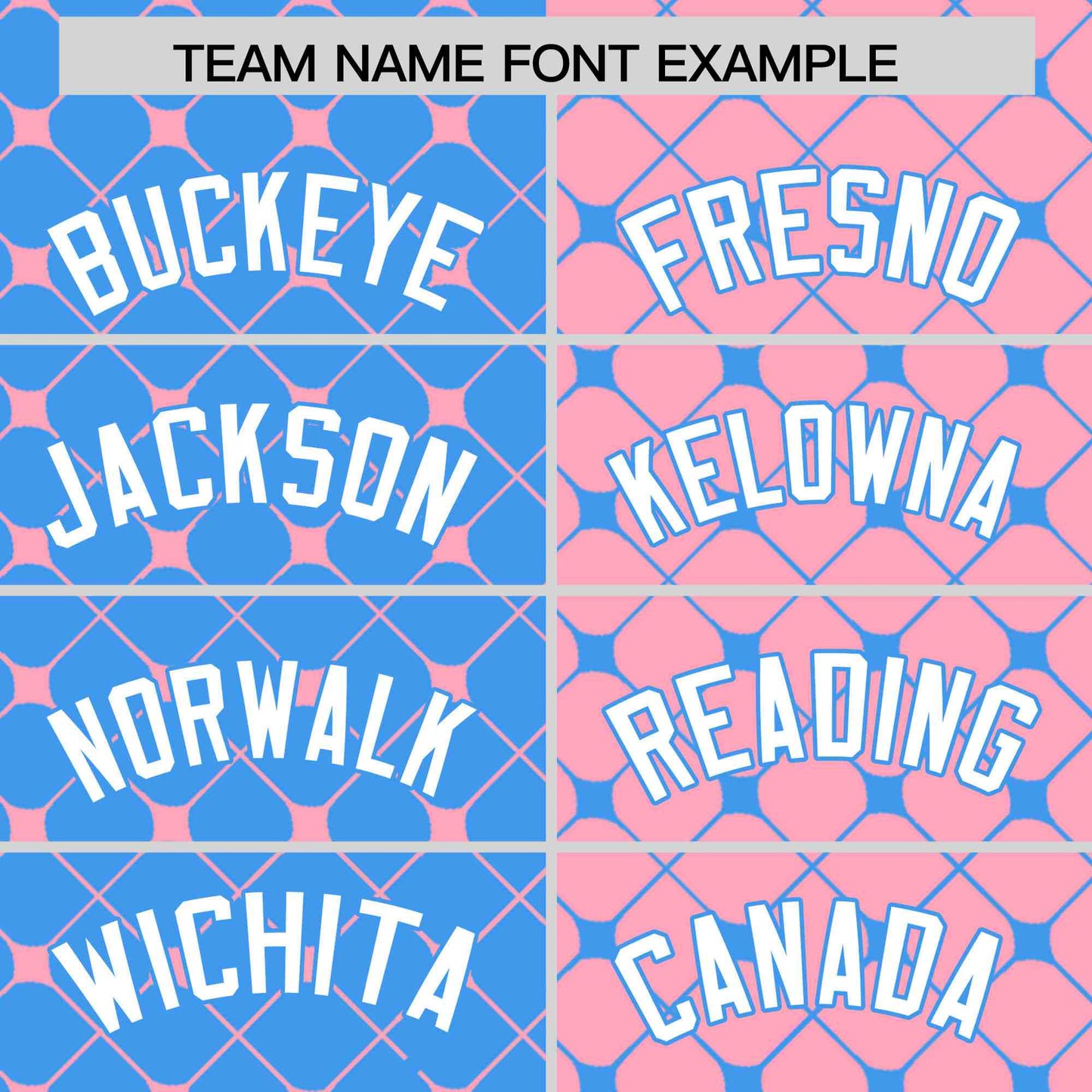 Custom Powder Blue Light Pink Split Fashion Plaid Design Authentic Baseball Jersey