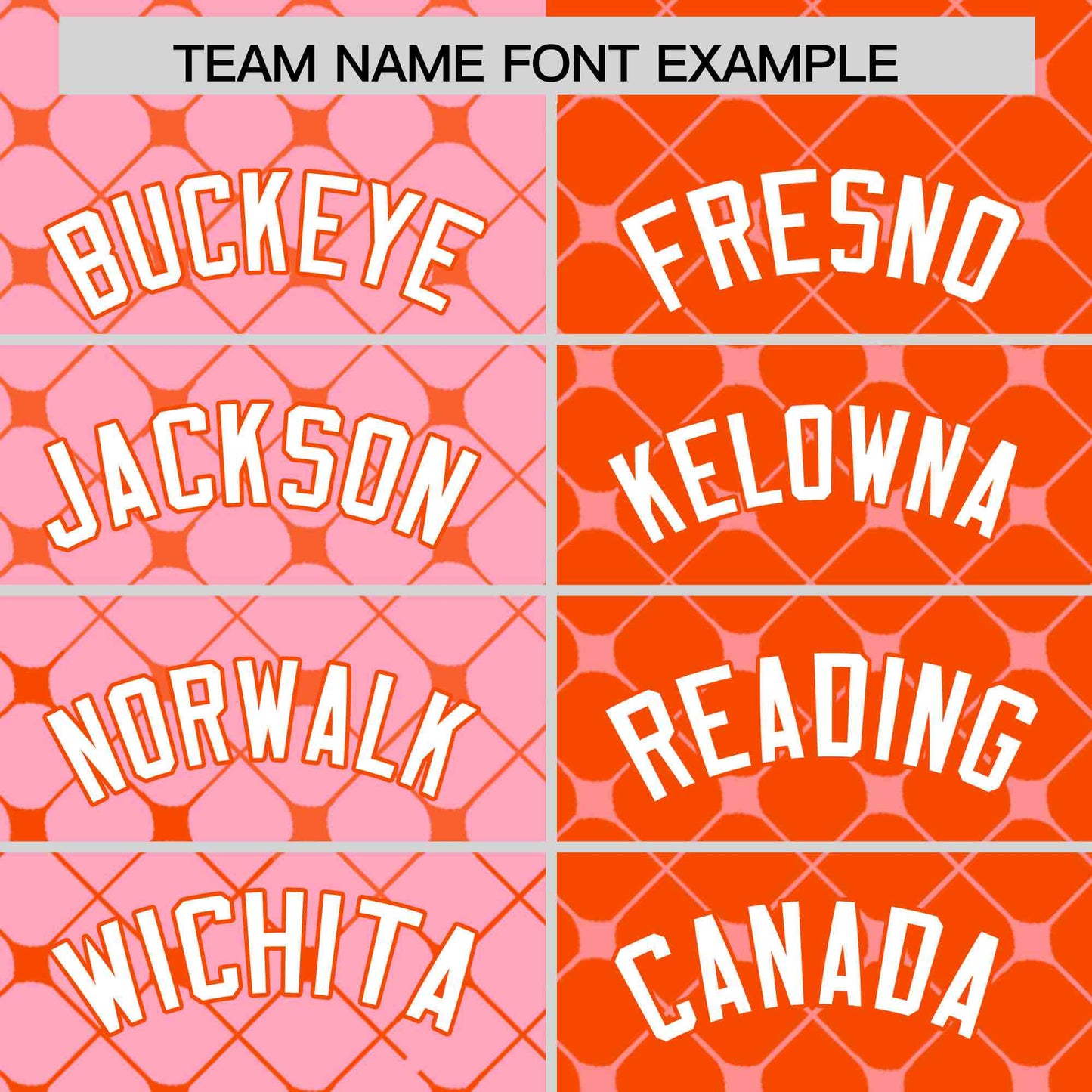 Custom Light Pink Orange Split Fashion Plaid Design Authentic Baseball Jersey