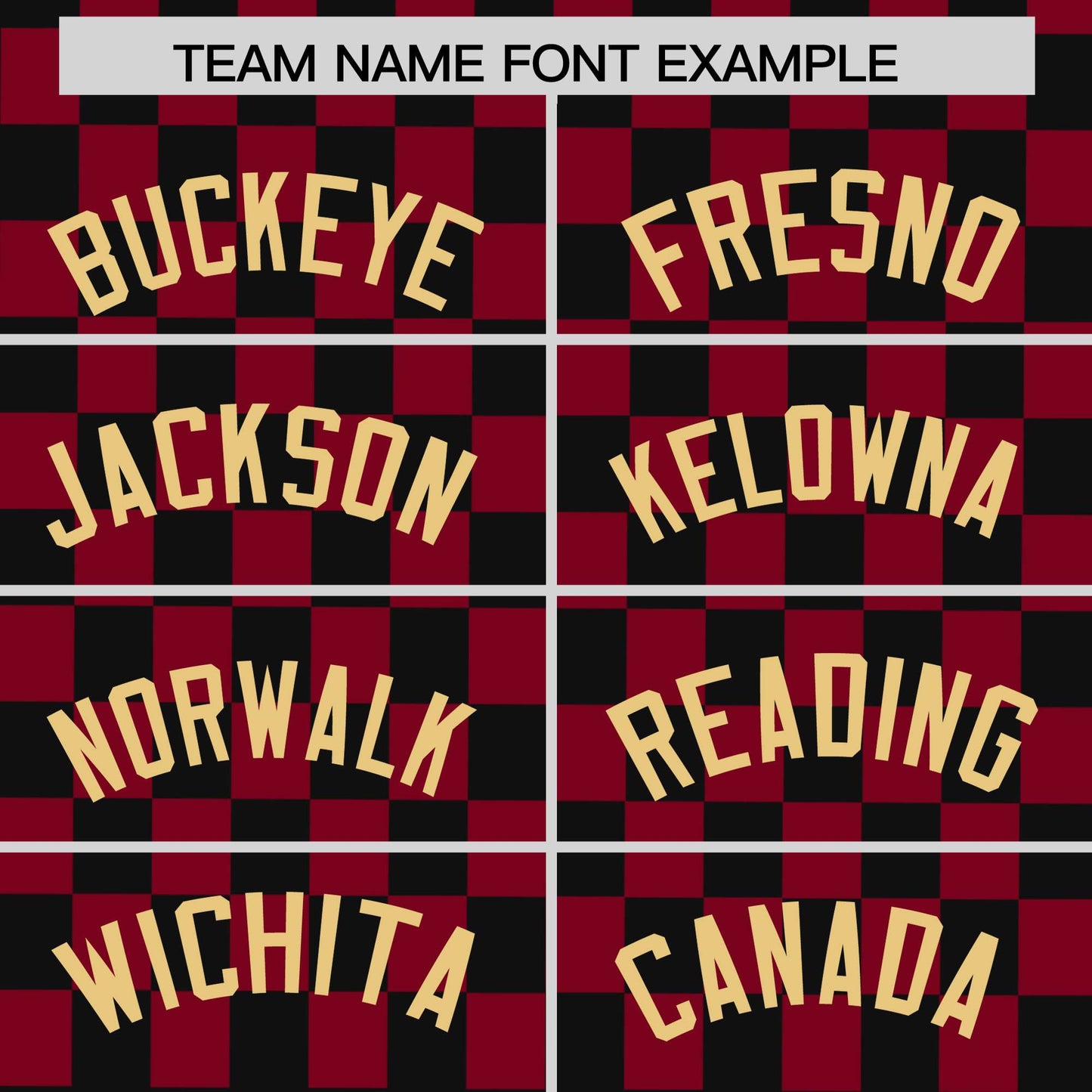 Custom Black Crimson Personalized Plaid Fashion Design Authentic Baseball Jersey