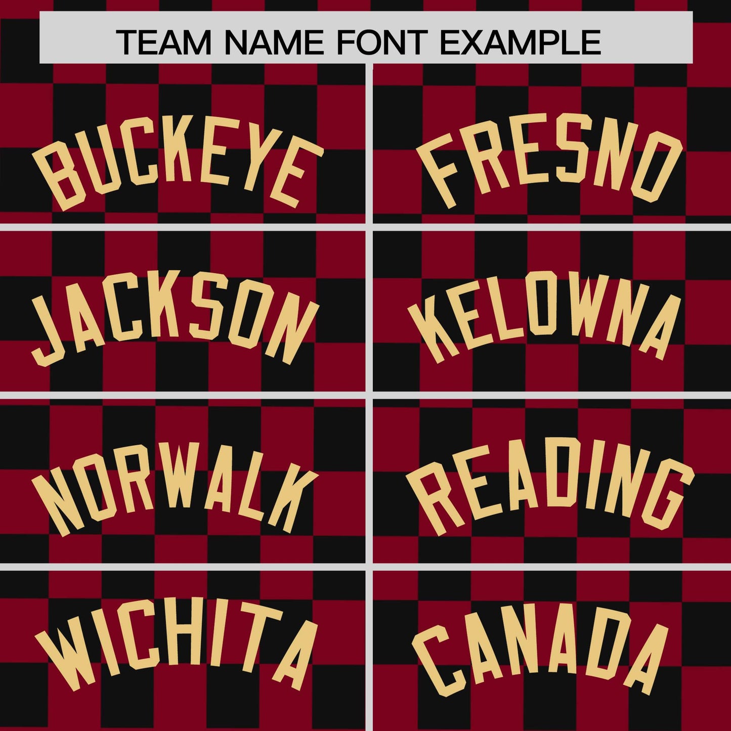 Custom Crimson Black Personalized Plaid Fashion Design Authentic Baseball Jersey