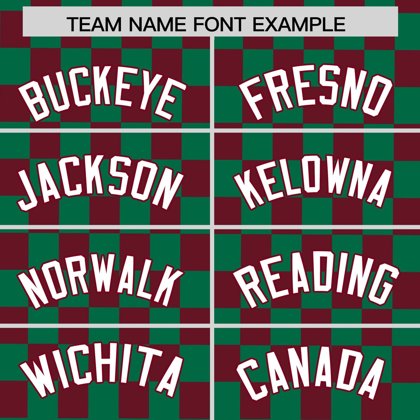 Custom Kelly Green Crimson Personalized Plaid Fashion Design Authentic Baseball Jersey