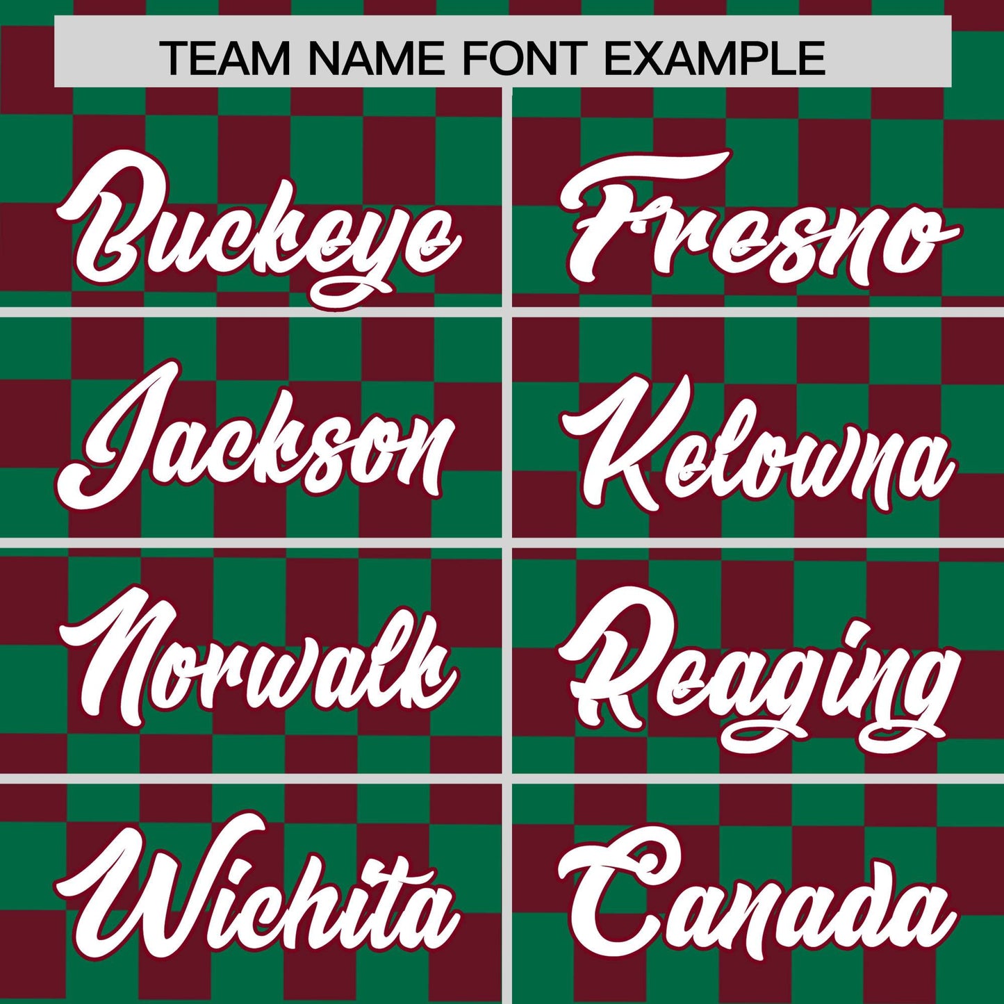 Custom Kelly Green Crimson Personalized Plaid Fashion Design Authentic Baseball Jersey