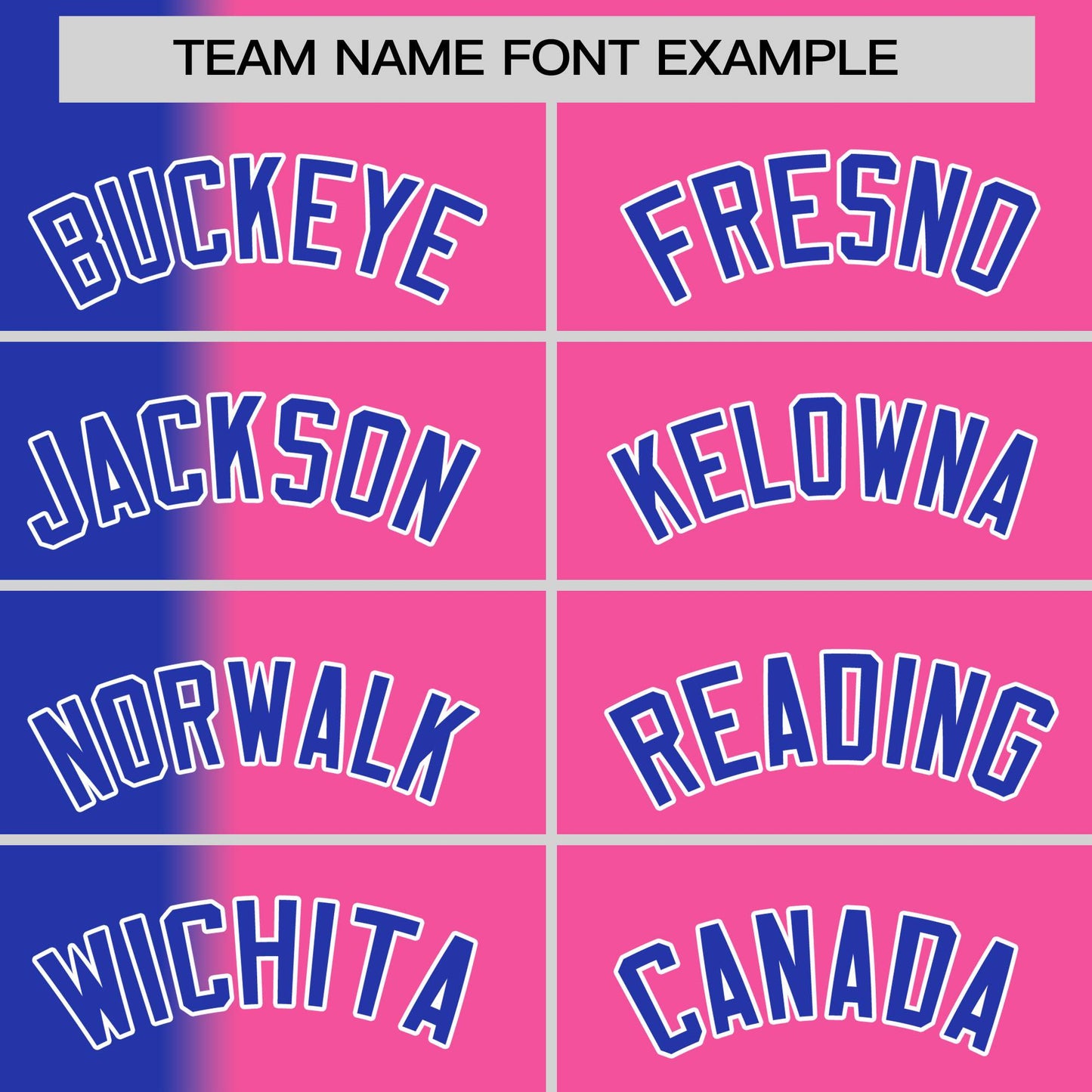 Custom Pink Royal Pinstripe Personalized Gradient Authentic Baseball Jersey