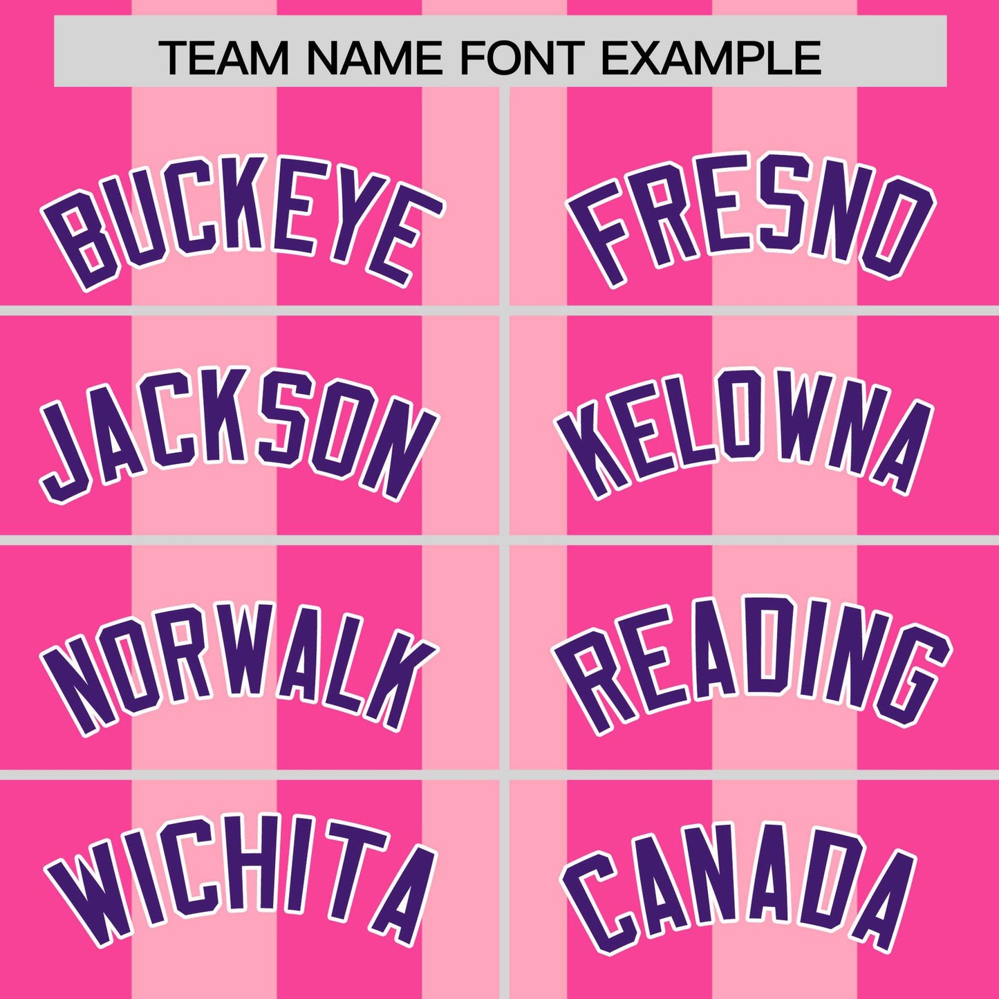 Custom Light Pink Pink Thick Stripe Fashion Authentic Baseball jersey