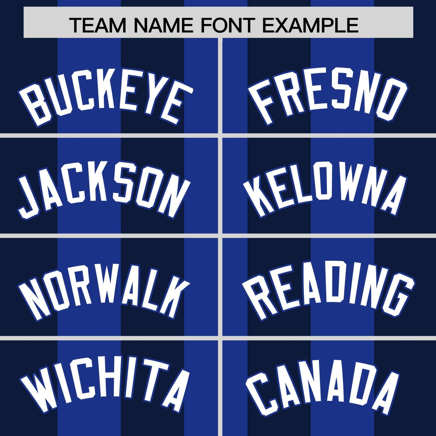 Custom Royal Navy Thick Stripe Fashion Authentic Baseball jersey