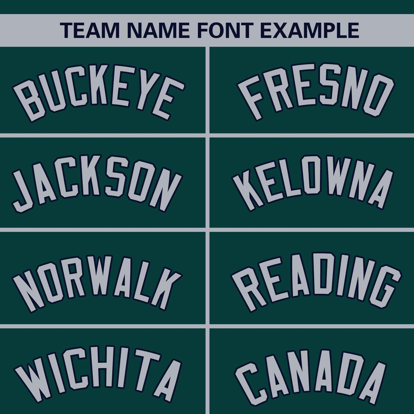 Custom Midnight Green Gray Classic Style Personalized Full Button Authentic Baseball Jersey