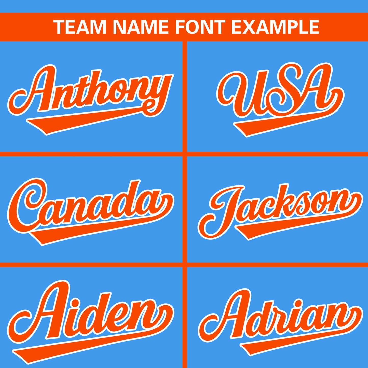 Custom Powder Blue Orange Color Block Personalized Raglan Sleeves Authentic Baseball Jersey