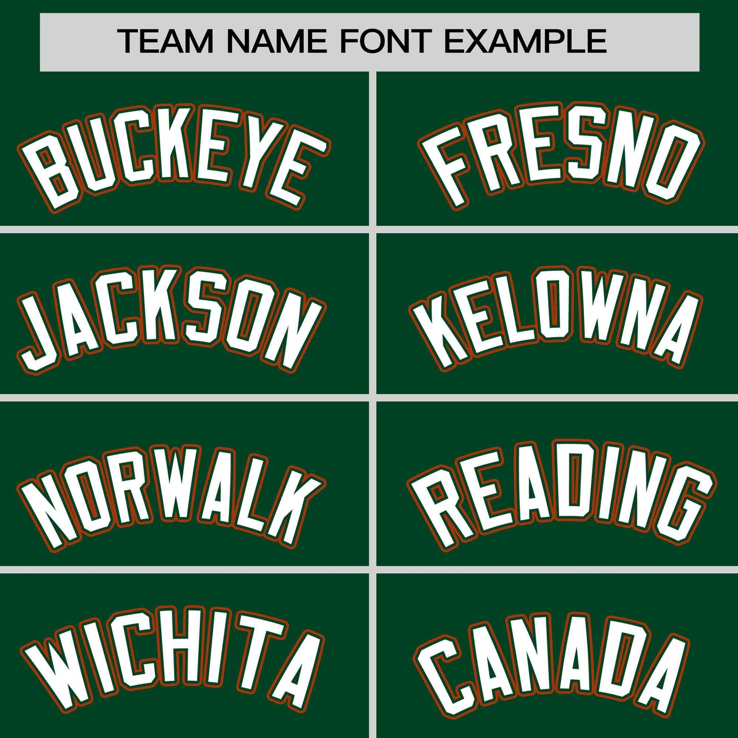 Custom Green Texas Orange-White Personalized Color Block Authentic Baseball jersey