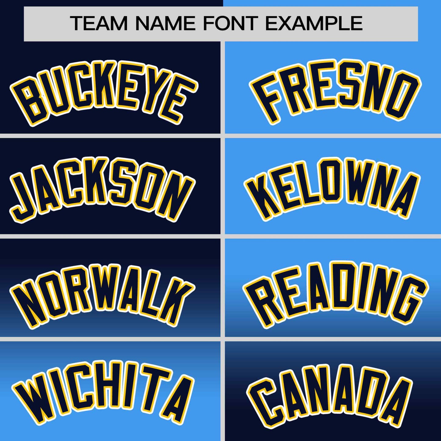 Custom Powder Blue Navy Personalized Symmetrical Gradient Design Authentic Baseball Jersey