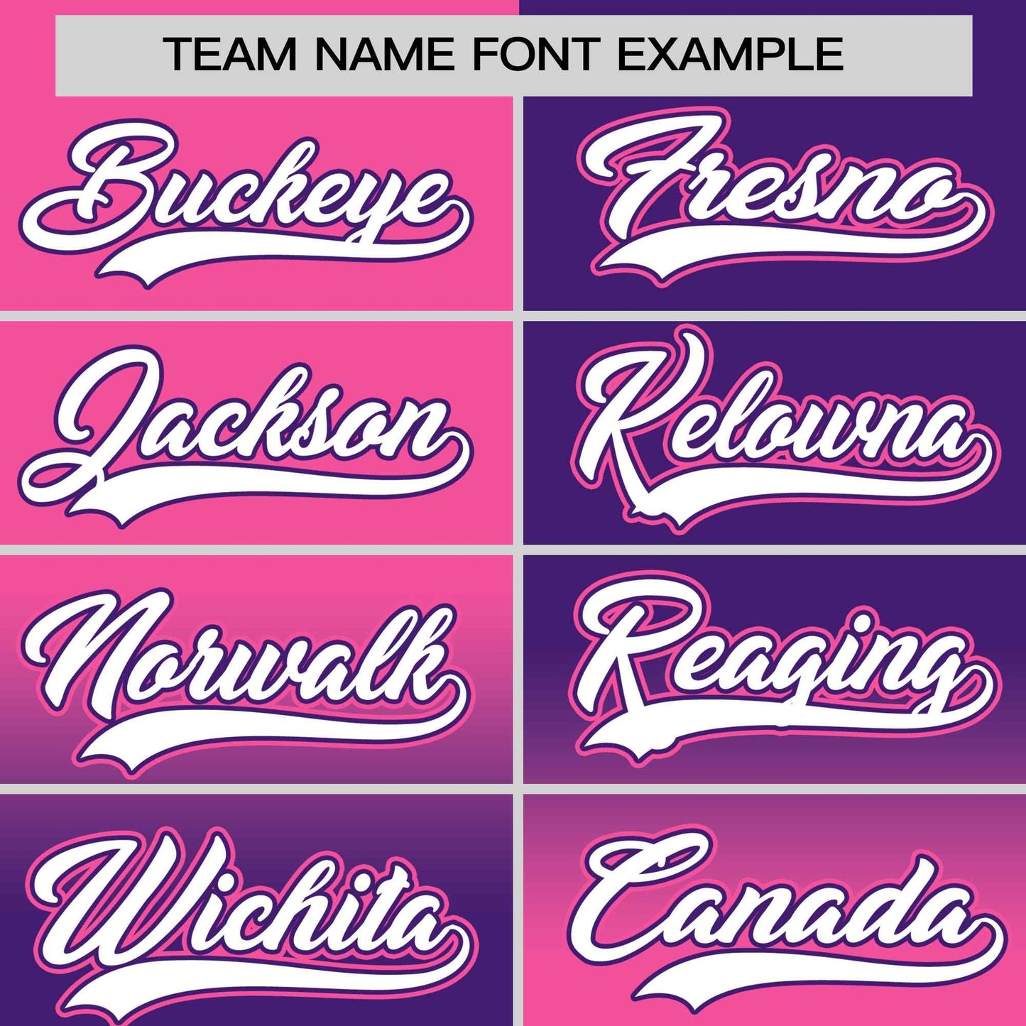 Custom Purple Pink Personalized Symmetrical Gradient Design Authentic Baseball Jersey