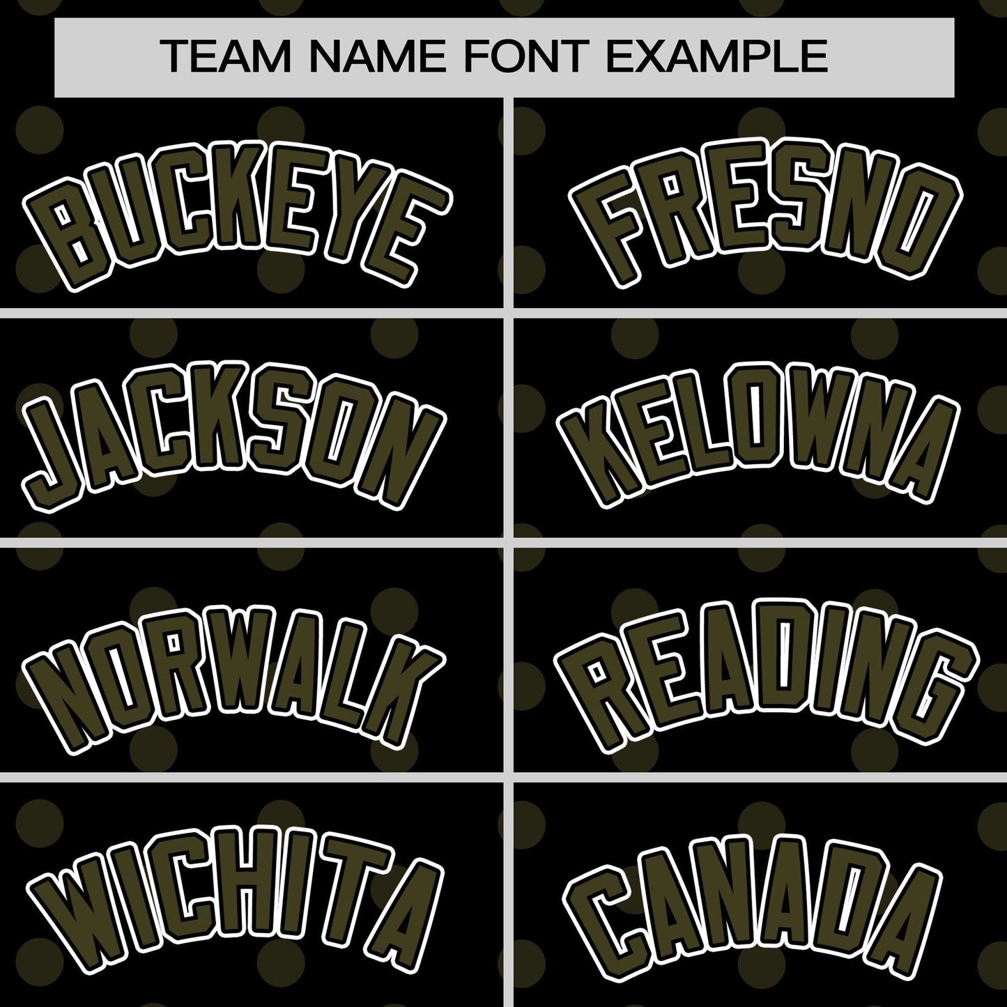 Custom Black Olive Personalized Polka Dot Graffiti Pattern Authentic Baseball Jersey