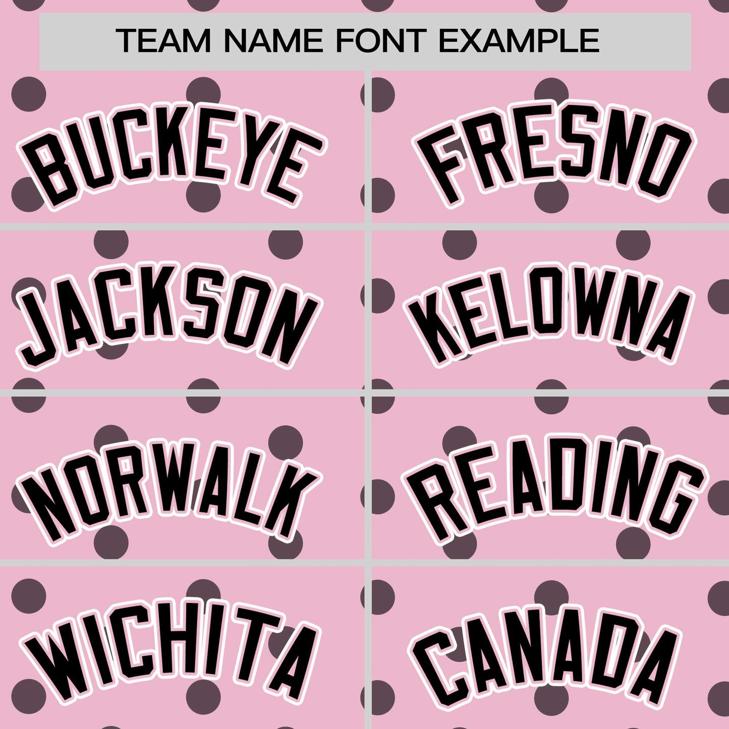 Custom Light Pink Black Personalized Polka Dot Graffiti Pattern Authentic Baseball Jersey