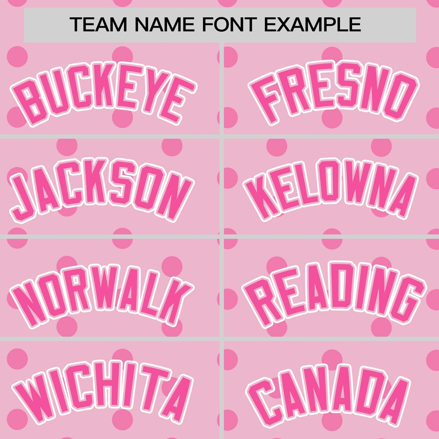 Custom Light Pink Pink Personalized Polka Dot Graffiti Pattern Authentic Baseball Jersey