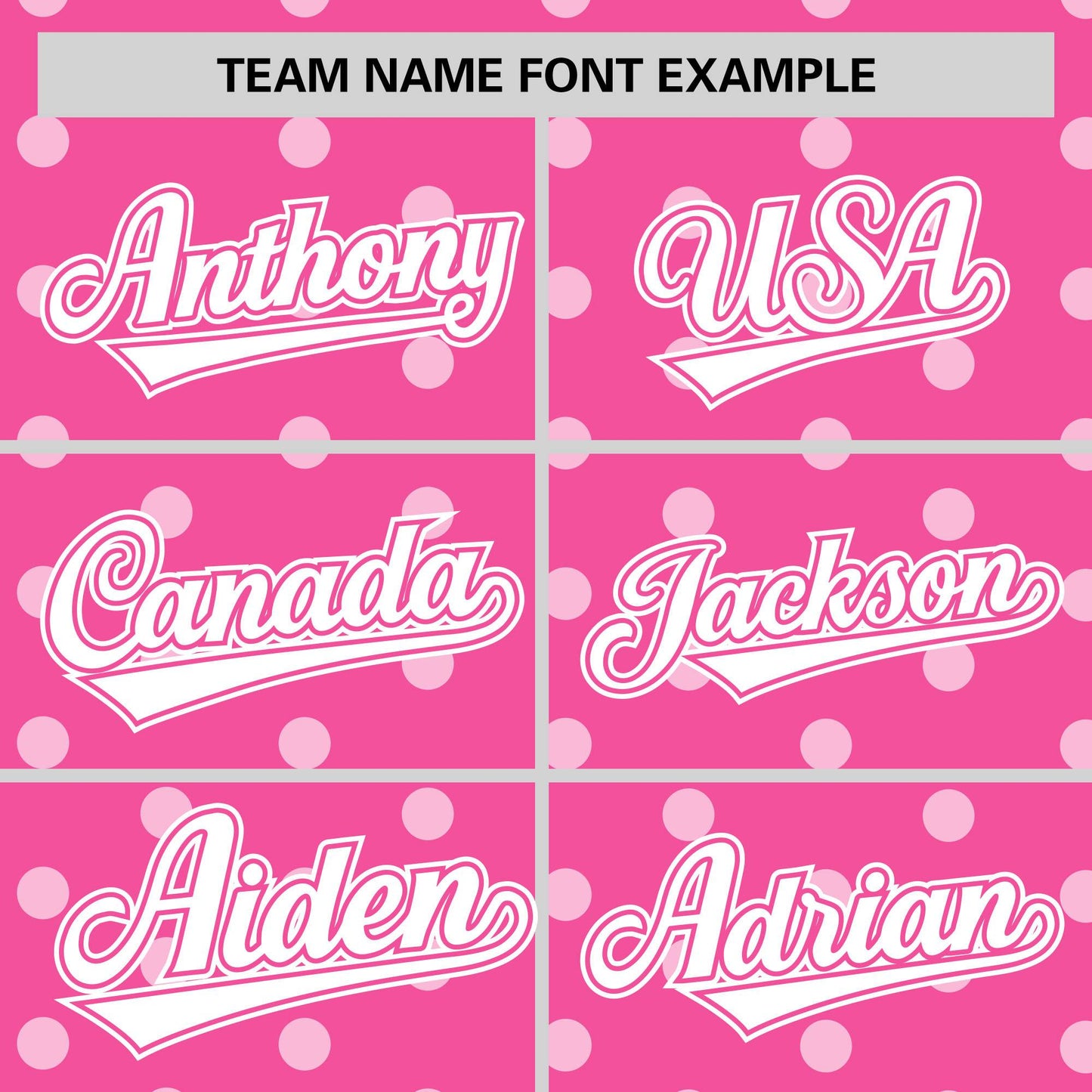 Custom Pink White Personalized Polka Dot Graffiti Pattern Authentic Baseball Jersey