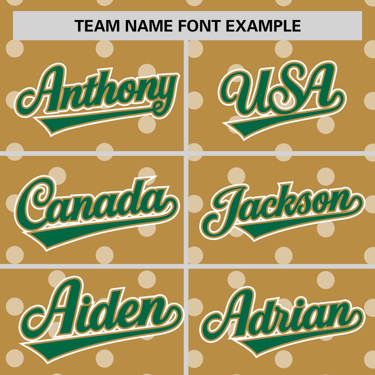 Custom Old Gold Cream Personalized Polka Dot Graffiti Pattern Authentic Baseball Jersey