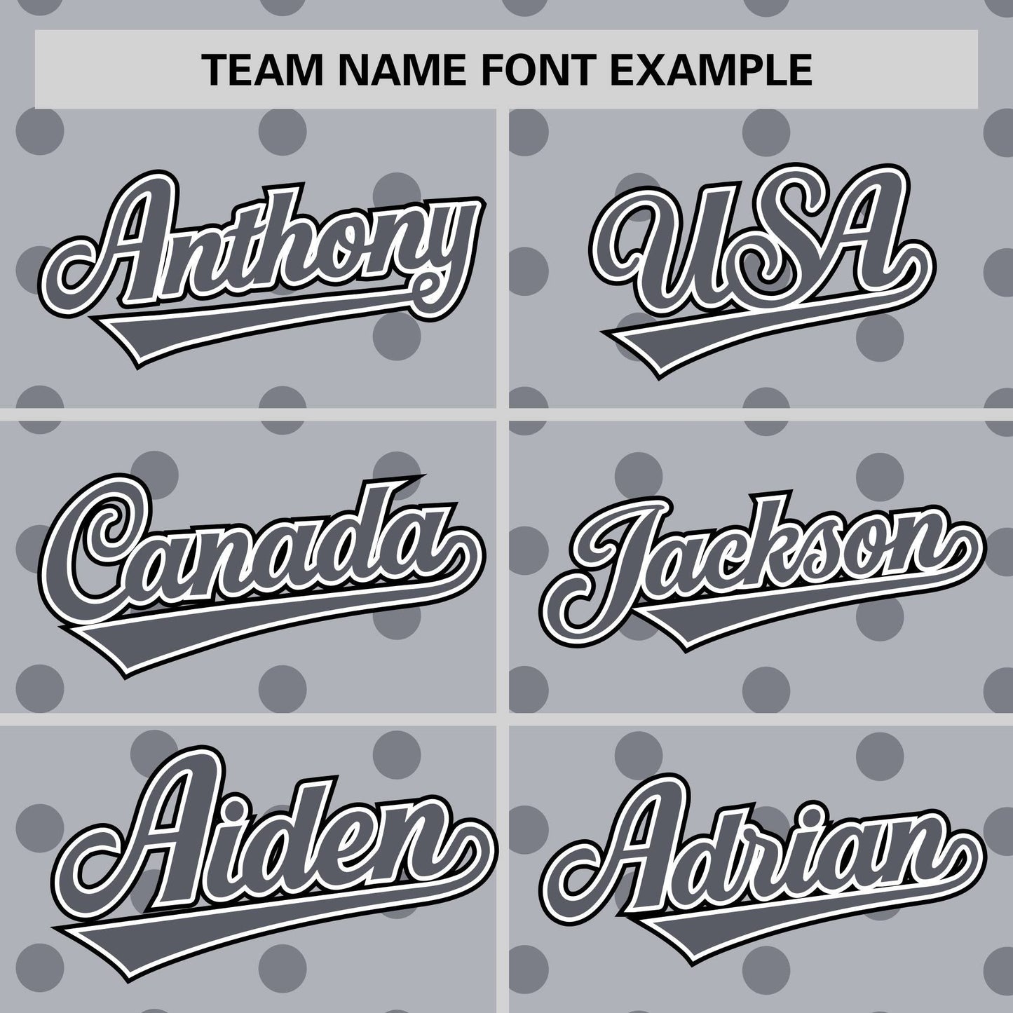 Custom Gray Dark Gray Personalized Polka Dot Graffiti Pattern Authentic Baseball Jersey