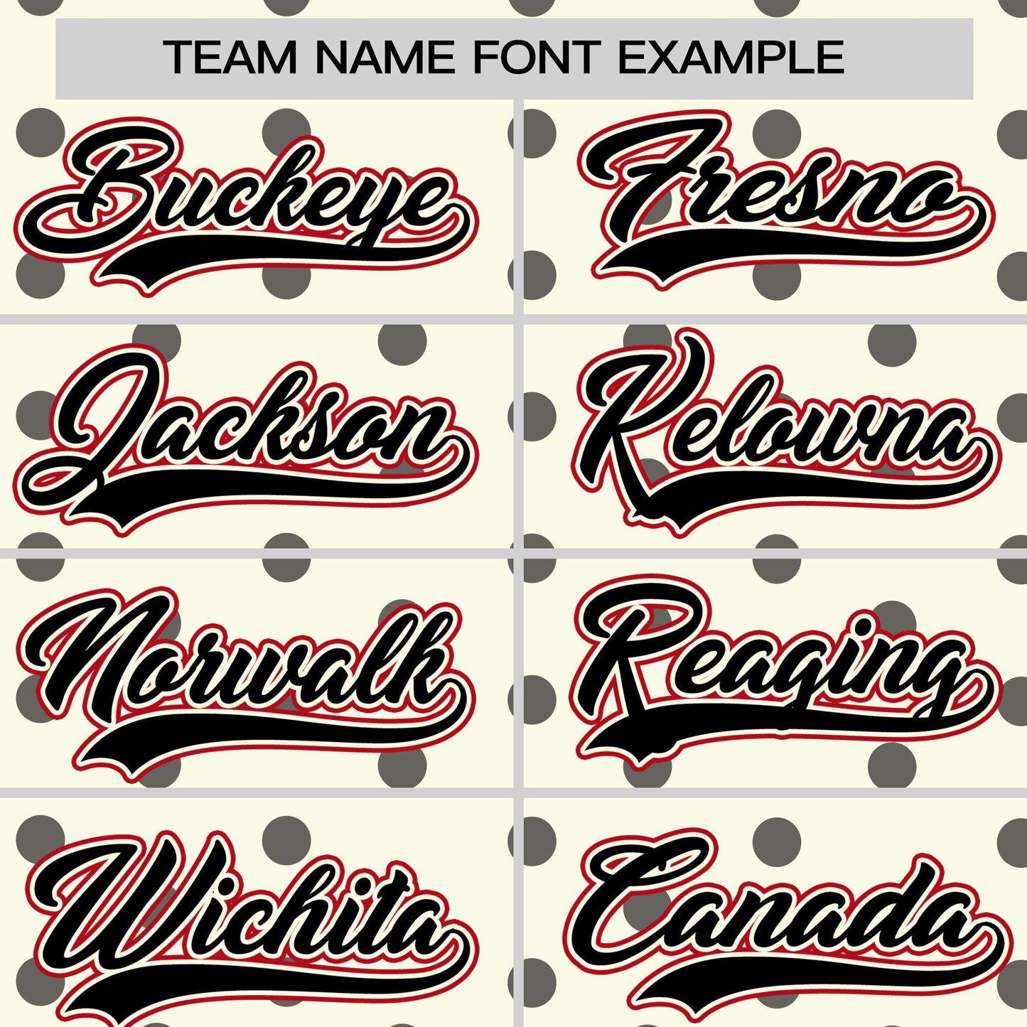 Custom Cream Black Personalized Polka Dot Graffiti Pattern Authentic Baseball Jersey