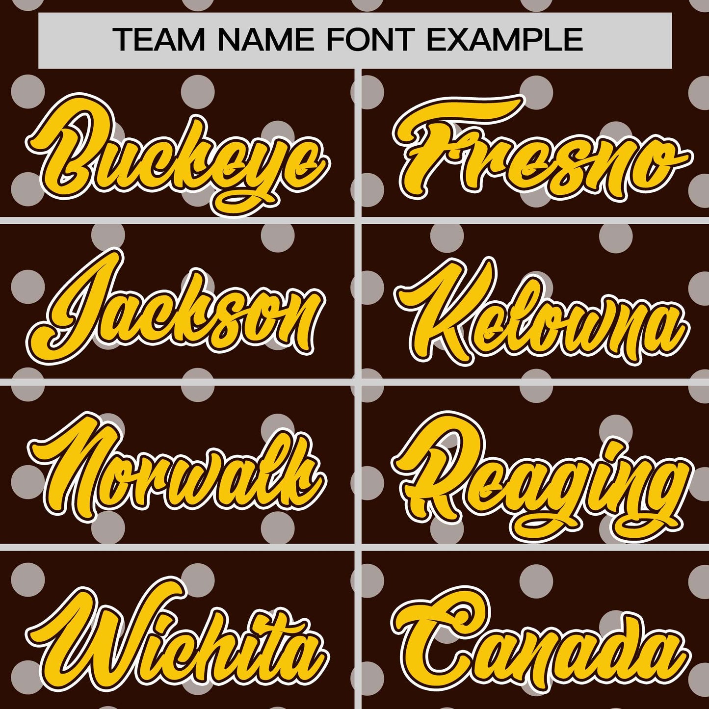 Custom Brown White Personalized Polka Dot Graffiti Pattern Authentic Baseball Jersey