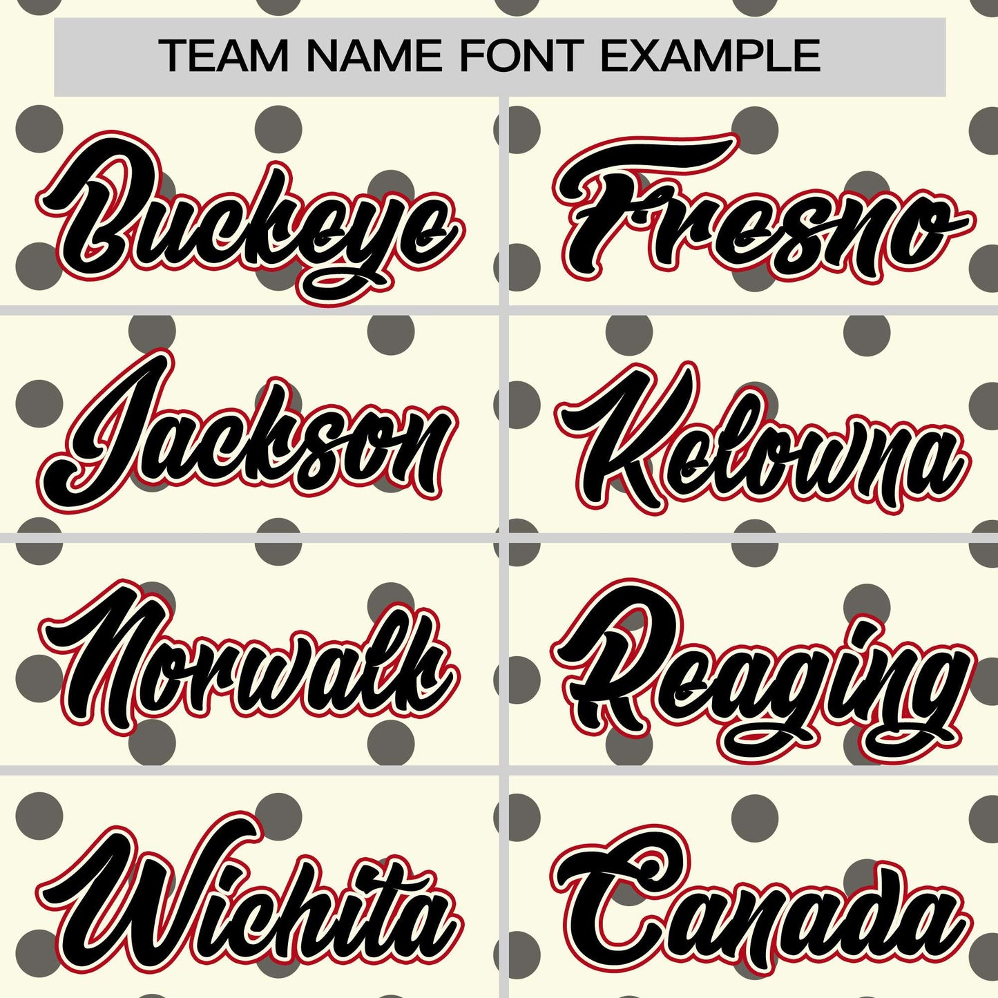 Custom Cream Black Personalized Polka Dot Graffiti Pattern Authentic Baseball Jersey