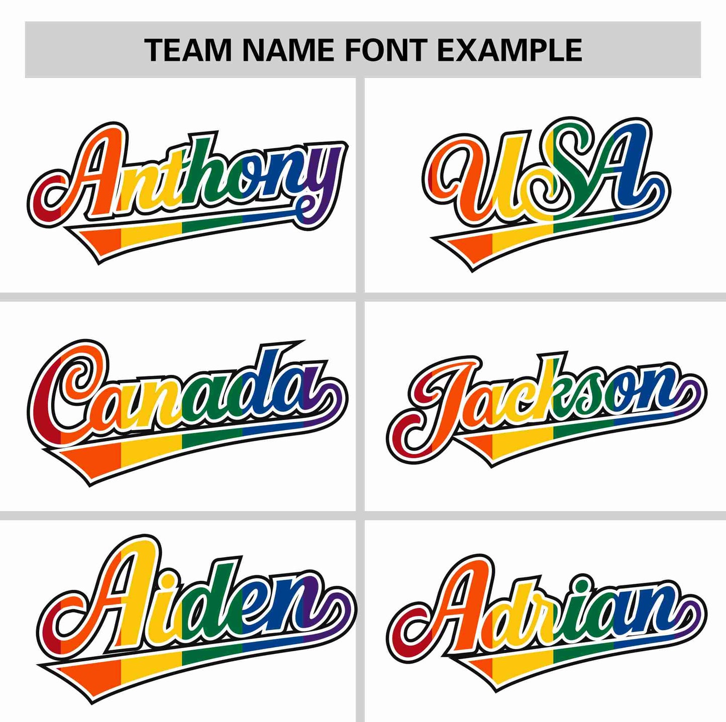 Custom White LGBT Rainbow For Pride Month Classic Style Authentic Baseball Jersey