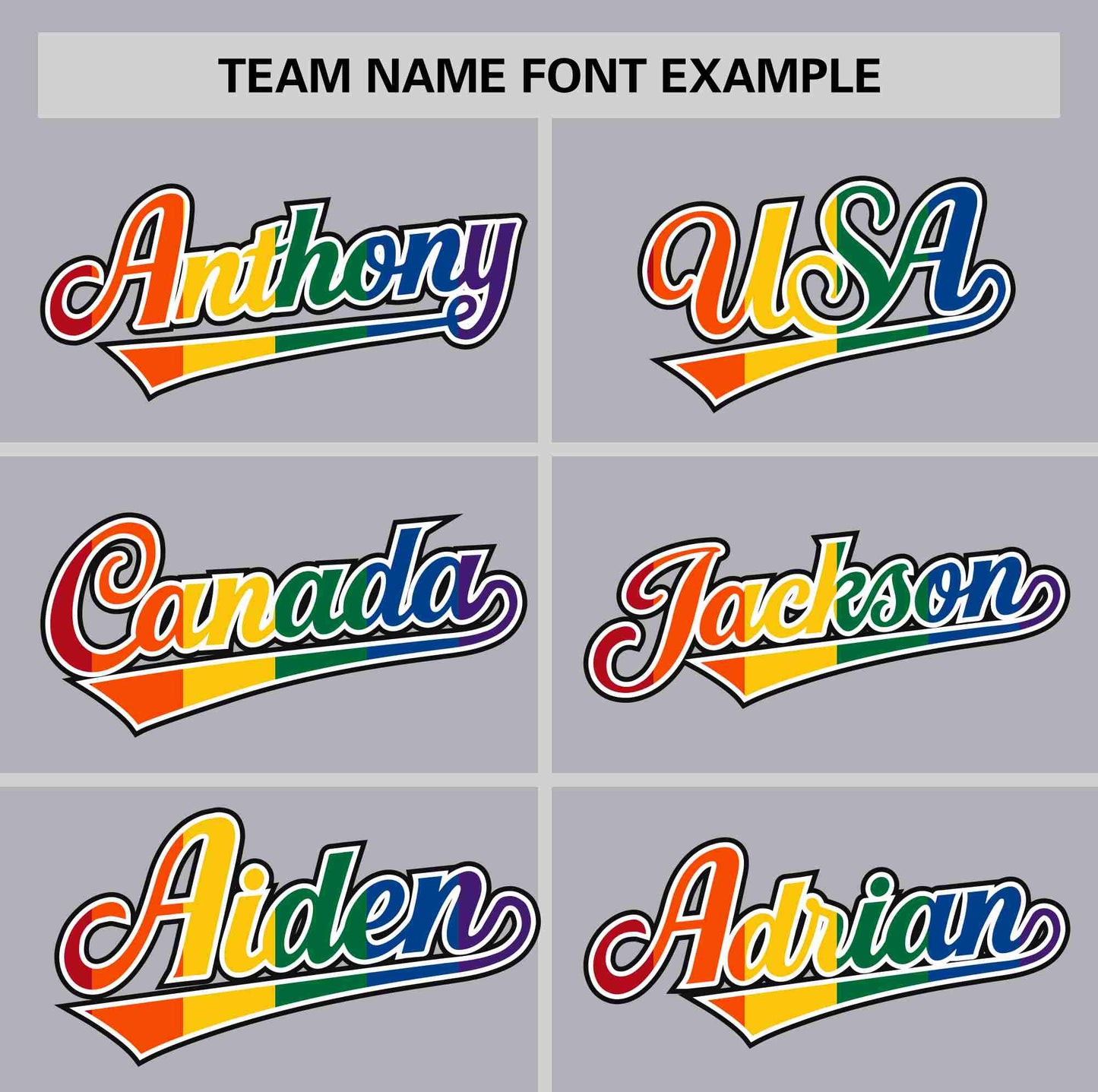 Custom Light Gray LGBT Rainbow For Pride Month Classic Style Authentic Baseball Jersey