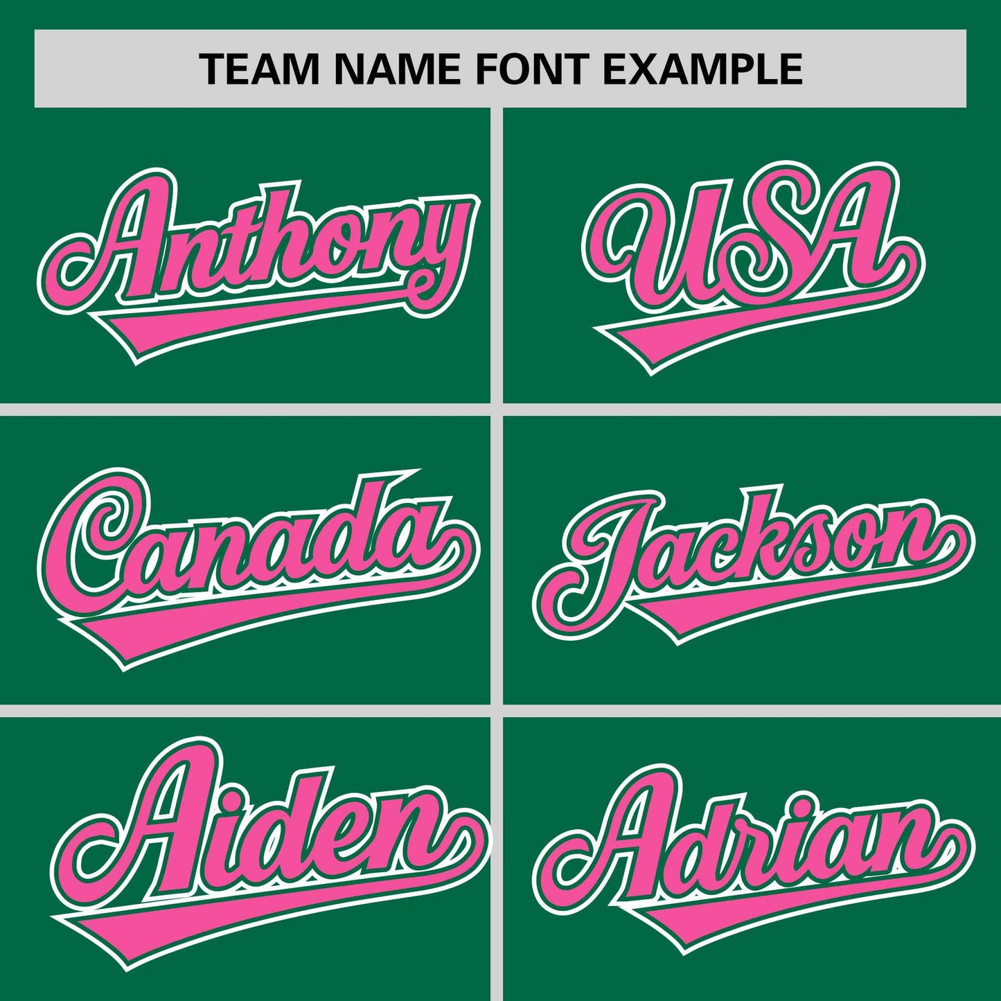 Custom Kelly Green Pink Personalized Half Stripe Design Authentic Baseball Jersey