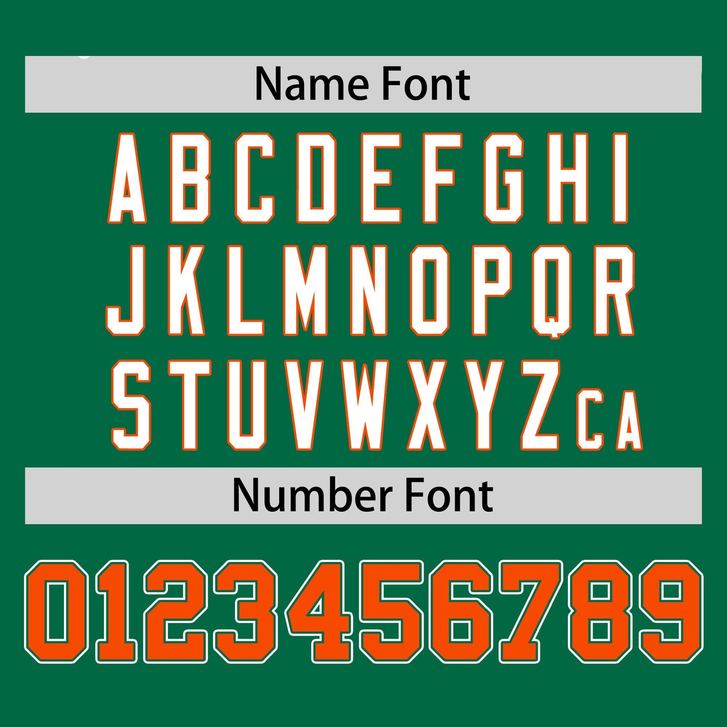 Custom Kelly Green Orange Personalized Half Stripe Design Authentic Baseball Jersey