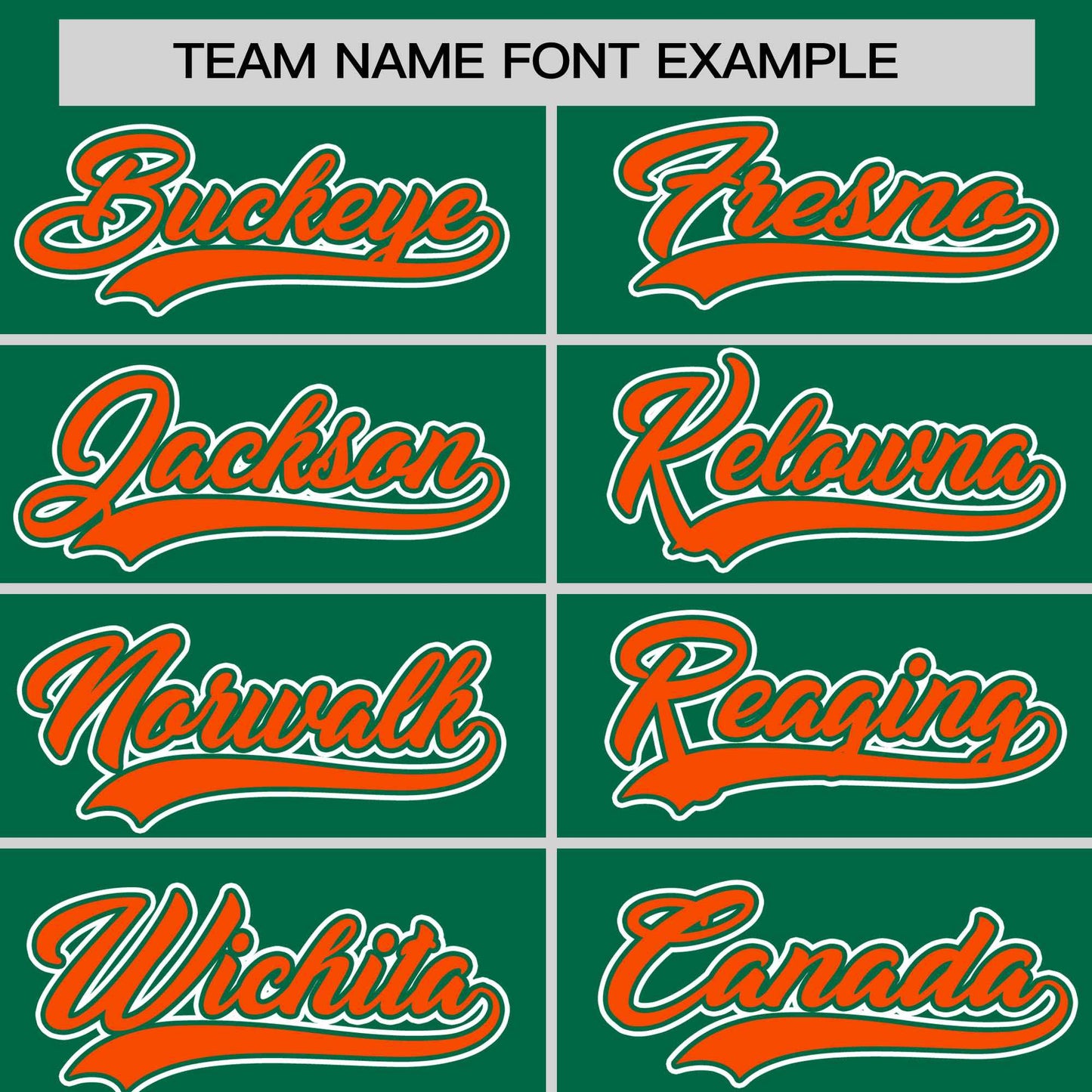 Custom Kelly Green Orange Personalized Half Stripe Design Authentic Baseball Jersey