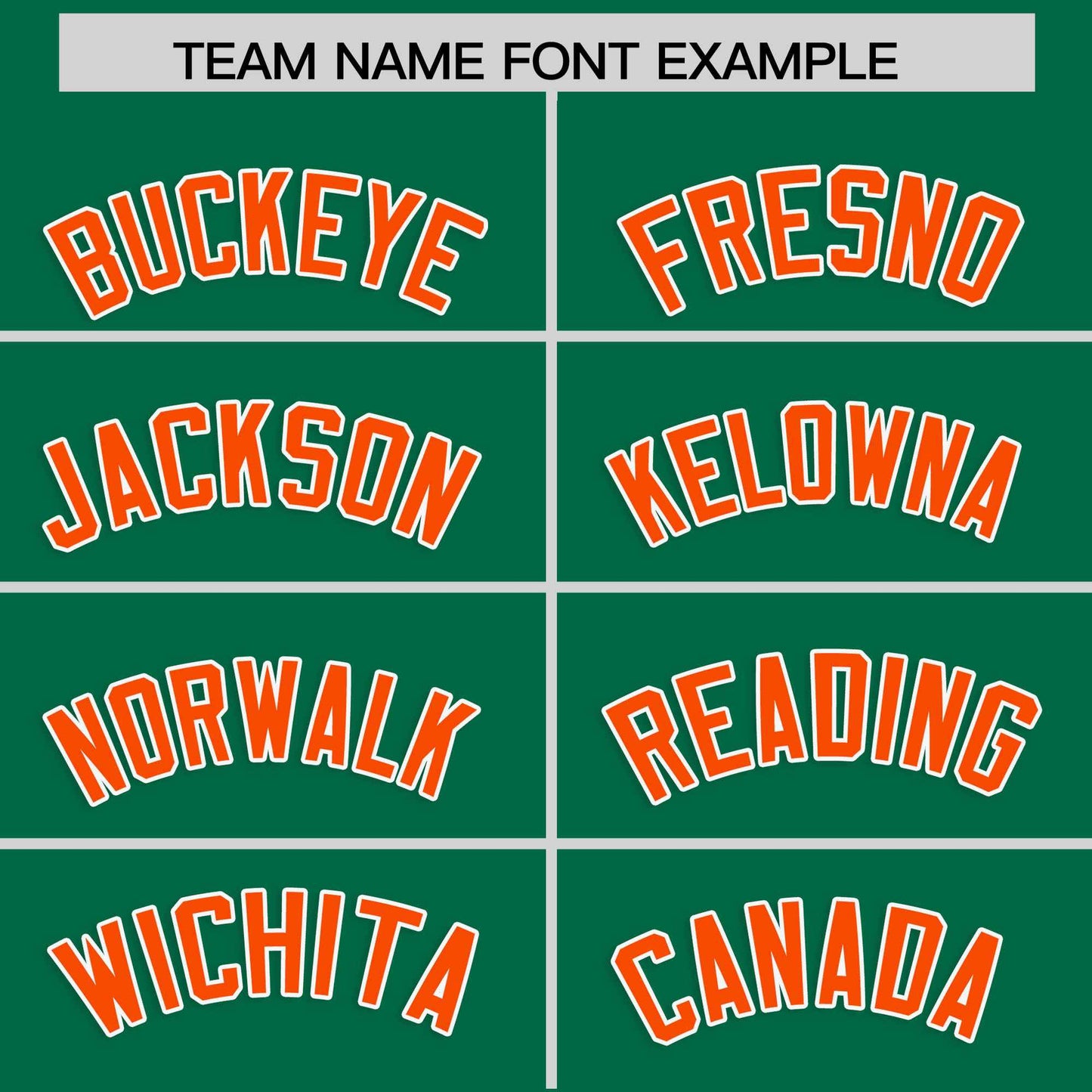 Custom Kelly Green Orange Personalized Classic Authentic Baseball Jersey