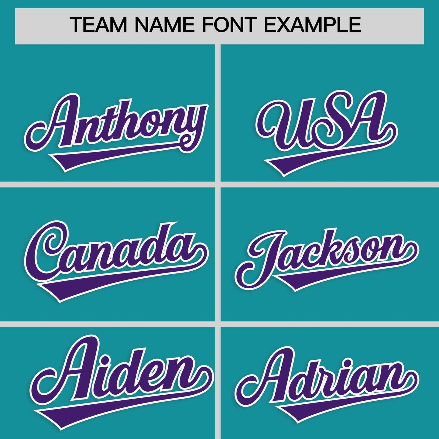 Custom Teal Purple Personalized Classic Authentic Baseball Jersey