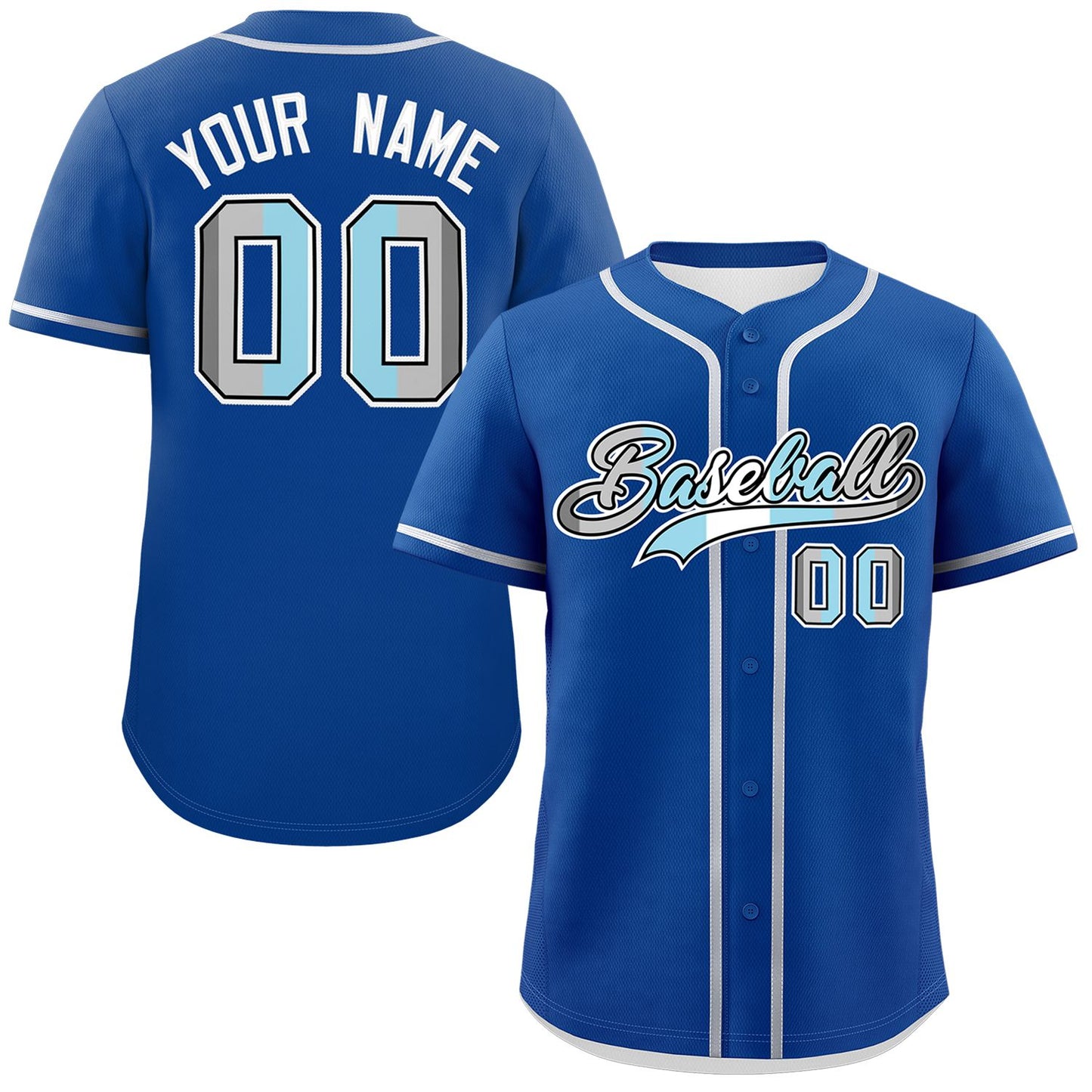 Custom Royal Demiboy For Pride Month Classic Style Authentic Baseball Jersey