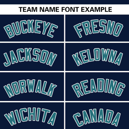 Custom Navy Aqua Personalized Flame Graffiti Pattern Authentic Baseball Jersey